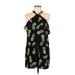 Saks Fifth Avenue Casual Dress: Black Dresses - Women's Size Large