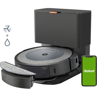 IROBOT Saugroboter "Roomba Combo i5+ (i5578)" schwarz