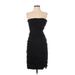 ML Monique Lhuillier Bridesmaid Cocktail Dress: Black Dresses - Women's Size 0