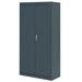 Ebern Designs Braefell 20 Gauge Steel Single Storage Cabinet ( 66" H x 30" W x 18" D ) in Gray/Black | 66 H x 30 W x 18 D in | Wayfair