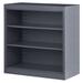 WFX Utility™ Eguntola 24 Gauge Steel Single Storage Cabinet ( 36" H x 36" W x 18" D ) in Gray/Black | 36 H x 36 W x 18 D in | Wayfair