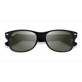 Unisex s wayfarer,wayfarer Rubber Black Plastic Prescription sunglasses - Eyebuydirect s Ray-Ban RB2132