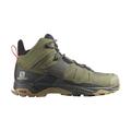 Salomon Herren X Ultra 4 Mid GTX - breit (2E) grün 43.3