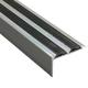 V2 Stair Nosing For Tile, Laminate & Wood Aluminium to Vinyl Carpet - Threshold Metal Door Trim/Edging - Various Colour Options