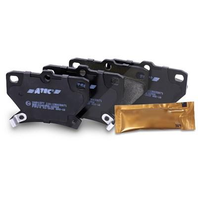 Bestprice Satz Bremsbeläge Hinterachse [Hersteller-Nr. 31470175] für Toyota Image