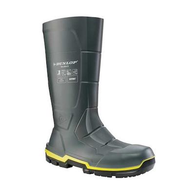 DUNLOP MZ2LE02 Unisex Acifort MetMax Rubber Boots, Steel Toe, Dark Grey, Men's