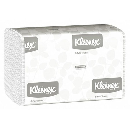 KLEENEX 1500 Kleenex 1 Ply Paper Towels, 150 Sheets