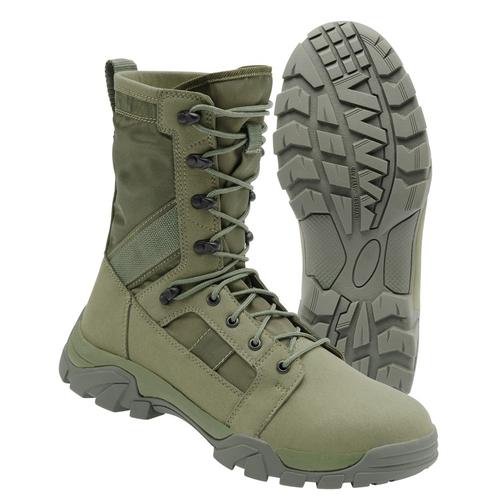 „Sneaker BRANDIT „“Herren Defense Boot““ Gr. 43, grün (olive) Herren Schuhe Sneaker“