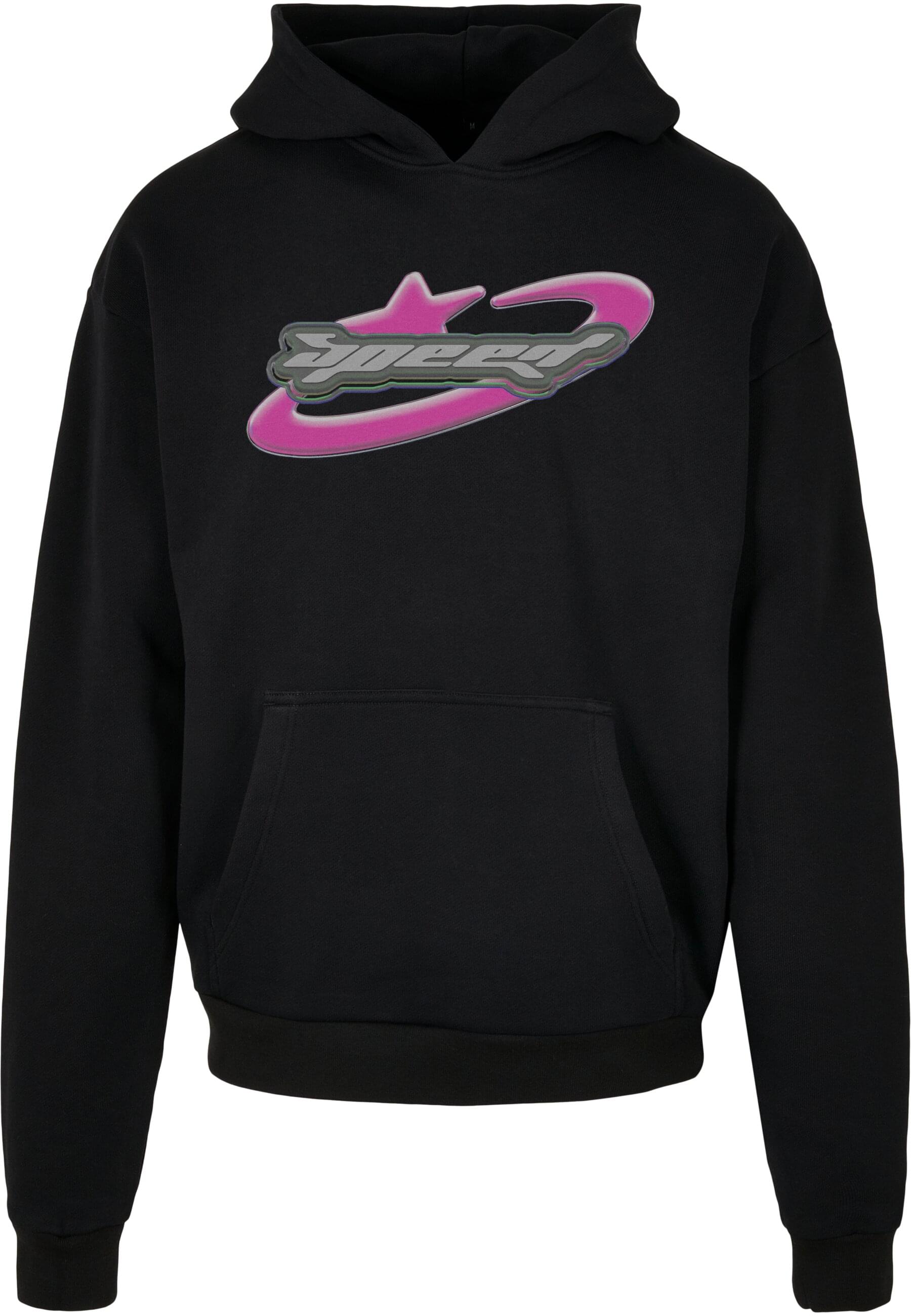 Kapuzensweatshirt "Upscale by Mister Tee Herren Speed Logo Hoodie", Herren, Gr. XL, schwarz, 100% Baumwolle, UPSCALE BY MISTER TEE, unifarben, Sweatshirts Image