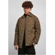 Allwetterjacke URBAN CLASSICS "Urban Classics Herren Quilted Coach Jacket" Gr. L, grün (olive) Herren Jacken Übergangsjacken