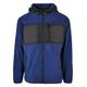 Winterjacke URBAN CLASSICS "Herren Hooded Micro Fleece Jacket" Gr. S, blau (spaceblue) Herren Jacken Übergangsjacken