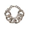 Bettelarmband URBAN CLASSICS "Urban Classics Unisex Statement Bracelet" Gr. S, silber, Armbänder, Damen, S/M, Baumwolle, Bettelarmband
