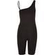 Jumpsuit URBAN CLASSICS "Damen Ladies Recycled Cycle Jumpsuit" Gr. L, US-Größen, schwarz (black) Damen Overalls