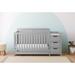 Graco Hadley Crib & Changer w/ Drawer with Premium Foam Crib and Toddler Mattress