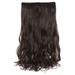 Jiyugala Human Hair Wig Wig Women s Long Curly Hair Large Wave Long Straight Hair Medium Long Headband Wigs