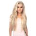 Jiyugala Human Hair Wig Fashion Long Wigs Women Wavy Hair Gold Full + Fashion Sexy Wig Synthetic Cap wig Headband Wigs