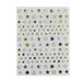 CAKVIICA Nail Sticker Back Adhesive DIY Simple Wild Stamping English Star Nail Sticker Nail Decal DIY Nail Sticker Nail Salon Home Decoration