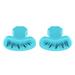 Qianha Mall Lower Eyelid False Lashes Stamp 1 Pair False Eyelashes Eye Line Stamp for Easy Natural Looking Fake Bottom Lashes Reusable Plastic Stamp for Women