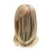 Jiyugala Human Hair Wig Brown Wig Wave Wigs Synthetic Fashion hair Women s Wig Hairshort wig Headband Wigs