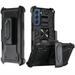 Case Belt Clip for Samsung Galaxy S22 - Holster Swivel Cover Kickstand Armor Combo