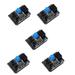 5X 3-Pin 4-Pin Fan Adapter PWM PC Case Cooling Fan Hub 8-Way Splitter 12V Speed Controller with 6-Pin Port