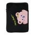 FaLX 9.7/10.2/10.5/11-inch Notebook Sleeve Cartoon Embroidery Zipper Closure Shock-resistant Wear-resistant Storage Drop-proof Lovely Bear Laptop Protective Bag for iPad