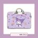 Sanrio Kawaii Kuromi Laptop Bag for 14 Inch Macbook Air Pro Tote Bag 15.6 Inch Huawei Dell Lenovo HP Soft Computer Bag