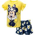 Disney Minnie Mouse Toddler Girls T-Shirt and Shorts Outfit Set