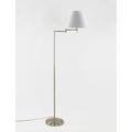 M&S Metal Floor Lamp - Antique Brass, Antique Brass