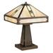 Arroyo Craftsman Pasadena 16 Inch Table Lamp - PTL-11E-TN-P