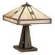 Arroyo Craftsman Pasadena 21 Inch Table Lamp - PTL-16E-AM-MB