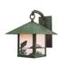 Arroyo Craftsman Timber Ridge 15 Inch Tall 1 Light Outdoor Wall Light - TRB-12AR-OF-BK