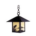 Arroyo Craftsman Timber Ridge 18 Inch Tall 1 Light Outdoor Hanging Lantern - TRH-16CT-OF-RC