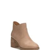 Lucky Brand Quinlee Ankle Bootie - Women's Accessories Shoes Boots Booties in Open Beige/Khaki, Size 8