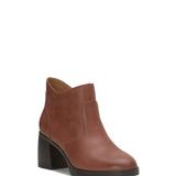 Lucky Brand Quinlee Ankle Bootie - Women's Accessories Shoes Boots Booties in Light Brown, Size 7