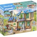 Konstruktions-Spielset PLAYMOBIL "Waterfall Ranch (71351), Horses of Waterfall" Spielbausteine bunt Kinder Ab 3-5 Jahren