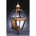 Northeast Lantern Boston 25 Inch Tall 3 Light Outdoor Wall Light - 1011-DB-LT3-SMG