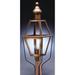 Northeast Lantern Boston 38 Inch Tall 3 Light Outdoor Post Lamp - 1043-AB-LT3-FST