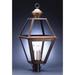 Northeast Lantern Boston 29 Inch Tall 3 Light Outdoor Post Lamp - 1073-DAB-LT3-CSG