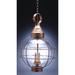 Northeast Lantern Onion 27 Inch Tall 3 Light Outdoor Hanging Lantern - 2862-DB-LT3-CSG