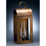 Northeast Lantern Livery 18 Inch Tall Outdoor Wall Light - 8041-VG-CIM-CLR