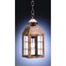 Northeast Lantern Woodcliffe 13 Inch Tall Outdoor Hanging Lantern - 8312-AC-MED-CSG