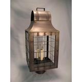 Northeast Lantern Livery 23 Inch Tall 3 Light Outdoor Post Lamp - 9253-VG-LT3-SMG