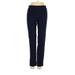 Fabrizio Gianni Casual Pants - High Rise: Blue Bottoms - Women's Size 4