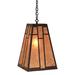 Arroyo Craftsman Asheville 12 Inch Mini Pendant - AH-12-AM-AB