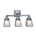 Arroyo Craftsman A-Line 21 Inch 3 Light Bath Vanity Light - AS-3E-WO-BZ