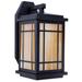 Arroyo Craftsman Avenue 16 Inch Tall 1 Light Outdoor Wall Light - AVB-8-TN-BK