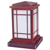 Arroyo Craftsman Avenue 11 Inch Tall 1 Light Outdoor Pier Lamp - AVC-6-WO-BZ