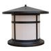 Arroyo Craftsman Berkeley 14 Inch Tall 1 Light Outdoor Pier Lamp - BC-17-TN-RB