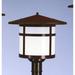 Arroyo Craftsman Berkeley 13 Inch Tall 1 Light Outdoor Post Lamp - BP-17-CR-S